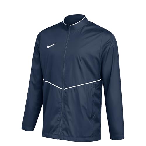 NIKE Park 26 Veste De Pluie Pour Le Foot Pour Homme, Midnight Navy/White/White, HM7265-410, 2XL