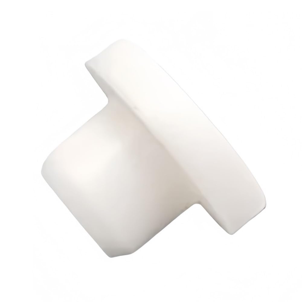 10pcs Silicone Rubber Sealing Plugs, White Hole Caps T Type Plugs Seal Stopper for Furniture Screw Holes(11mm)