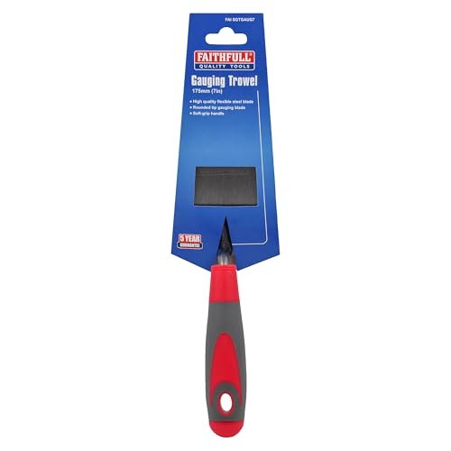 Faithfull FAISGTGAUG7 Soft-Grip Gauging Trowel 175mm (7in)