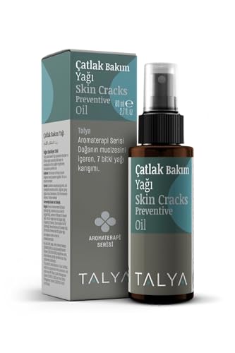 Talya Çatlak Bakım Yağı, 7 Bitki Yağı Karışımı Ve E Vitamini, 80 ml