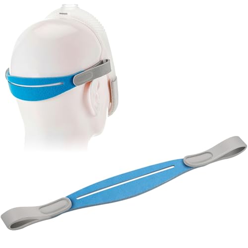 Replacement Headgear Strap Compatible with AirFit N30i/P30i Premium Comfort Soft Elastic Fabric Adjustable Magic Tape Design for a Snugly Fit