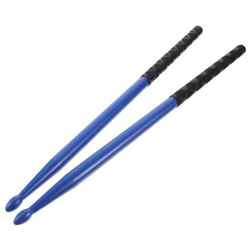 3 pares de baquetas de nylon 5A con cubierta antideslizante azul miniatura 1