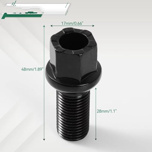 Tuercas de rueda homologadas OEM WHT001812 con acero de alta resistencia para VW 2