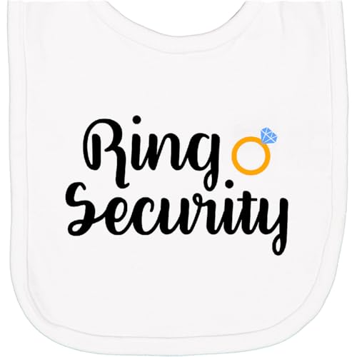 inktastic Ringbearer Ring Security Newborn Bib