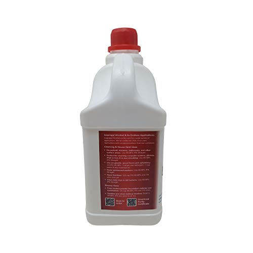 Image of Chempure ISOPROPYL ALCOHOL [IPA] 99.98% Pure (CH3)2CHOH CAS: 67-63-0 (1, 1 Lt)