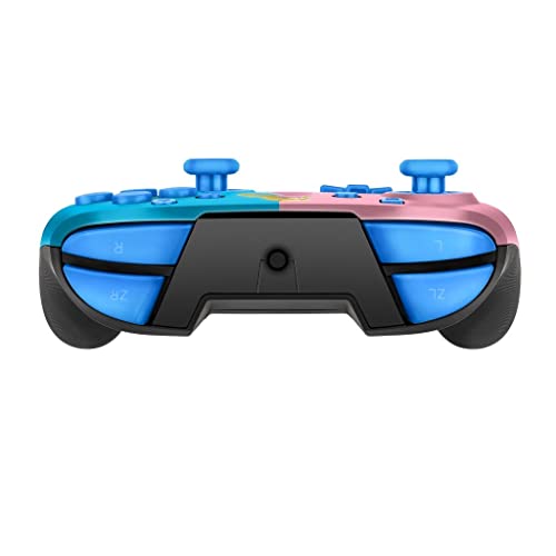 Pdp Switch Rematch Filaire Manette Peach Licence Officiel By Nintendo - Customizable Buttons, Sticks, Triggers, And Paddles - Ergonomic Manettes