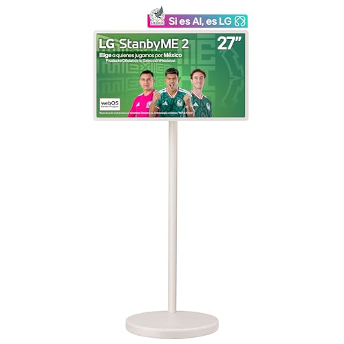 Opiniones y reviews de lg smart tv al mejor precio. 47 LG Pantalla Táctil de 27 Pulgadas StanbyME 2 Smart TV AI 2025 webOS 2025 Súper Portátil