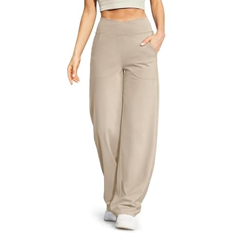 G4Free Women's Wide Leg Yoga Pants with Pockets Cover