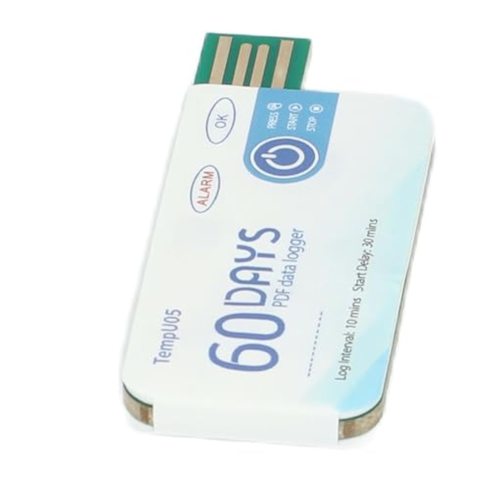 Single Use Temperature Data Logger, USB Recorder for Food Monitoring
