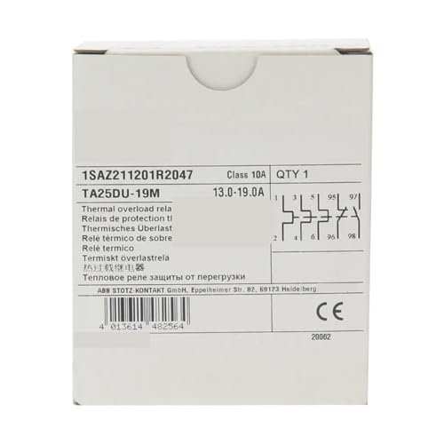 Relais EF96-100 de surcharge électronique triphasé 1SAX341001R1101