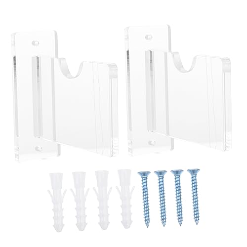 KESYOO 1Set Multipurpose Hockey Stick Hanger Mount Display for Baseball Bats Hockey Sticks Durable Bracket for Collectible Sports Equipment present for Hockey Lovers