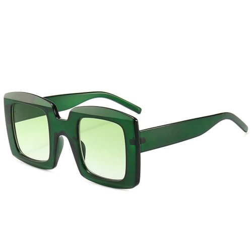 Monture carrée épaisse MUTYNE lunettes de soleil surdimensionnées rétro finitions premium