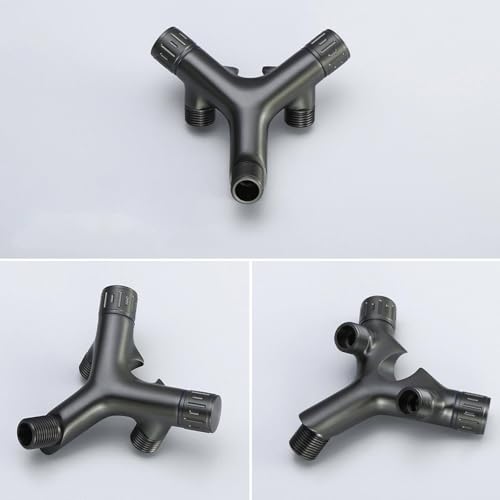 Grifo WC higiénico de latón macizo con control dual de alta resistencia 6