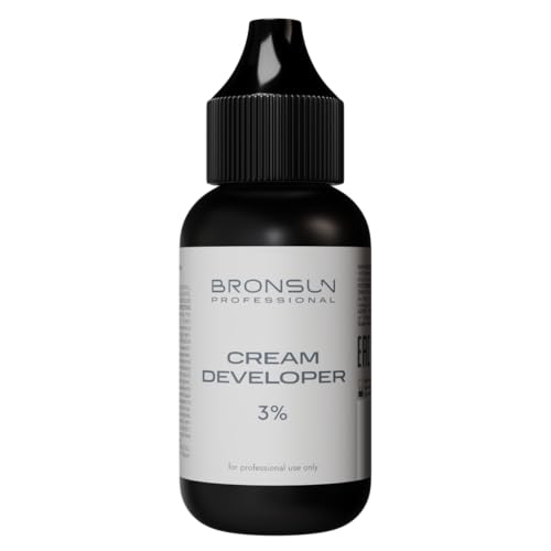 Tinte para pestañas y cejas BRONSUN® | Gel Teñido Extra Resistente | Larga Duración | Altamente Pigmentada | Fórmula Sin Amoniaco (Oxyd 3%)