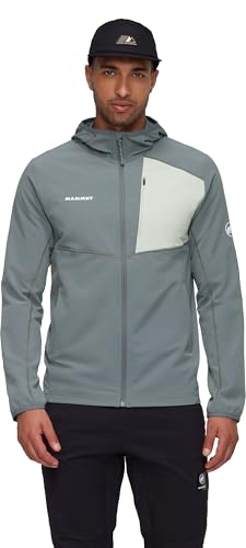 Madris Light ML Hooded Jacket Men strata-silver sage 00793 XL - 2