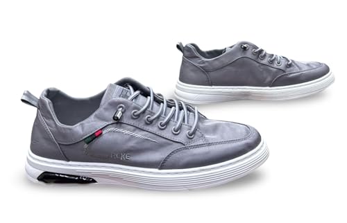 Image of Men's Casual Sneakers, Lace-up Style with Air Cushion Sole, Casual Shoes for Men
