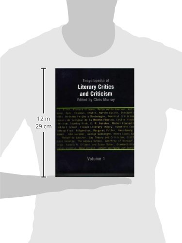 Encyclopedia Of Literary Critics And Criticism #TOP1