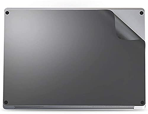 Image of XSKN Pure Color Full Body Bubble Free Computer Vinyl Decal Sticker Cover Protective Skin for Microsoft Surface Laptop 1 2 3 4 Model Computer (Surface Laptop 3 15 inch, Space Gray)