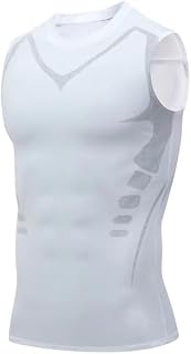 BIVOO Version Ionic Shaping Sleeveless Shirt, 2023 Version Ionic Shaping Sleeveless Shirt, New Ionic Shaping Vest (Color : 8.5 UK, Size : XL)