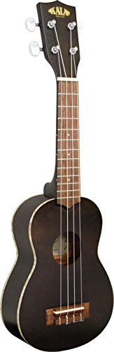 KALA KA-SEMBK Ukulélé soprano en acajou avec housse Noir - Les Beatles, Paul McCartney, John Lennon, RIngo Starr, George Harrison KALA KA-SEMBK Ukulélé soprano en acajou avec housse Noir – Image 5