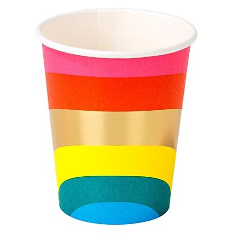 Talking Tables Rainbow Paper Party Cups Cover
