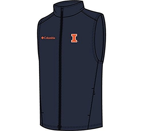 Columbia Men's Collegiate Flanker Vest ILL - Collegiate M