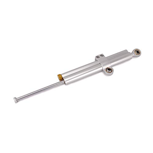 Universale Ammortizzatore Sterzo Moto,Ammortizzatori di Sterzo Stabilizzatore Alluminio CNC Moto Regolabile per E Scooter Fahrrad Pit Bike Quad