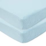 American Baby Company 2 Pack Heavenly Soft Chenille Fitted Crib Sheet 28