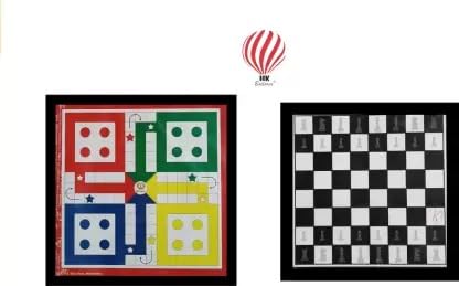HK balloons 2-in-1 Ludo Chess Board Gift Game Set for Kids & Adult Family Fun and Travel Board Game Accessories Gift for Kids Birthday Party (B0DF7X2VTG) Amazon Price History, Amazon Price Tracker