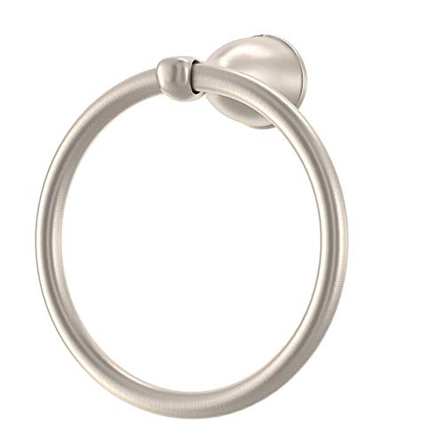 Glacier Bay Builders Wall Mounted Towel Ring in Spot Resistant Brushed Nickel BTH-086-101