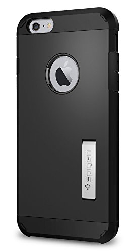 Spigen Tough Armor iPhone 6S Plus Case with Kickstand and Heavy Duty Air Cushion Technology Protection for iPhone 6S Plus 2015 - Black