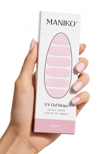 Maniko® UV Gel Strips - Selbstklebende Nagelfolie für bis zu 2 Anwendungen - Vegan & langanhaltend â€¦ – Miniatur