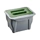 Biomülleimer shelfmade Bio Abfalleimer zum Einhängen mit Deckel 5l