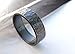structured silver band, mens ring black silver, mens engagement ring silver, handmade mens wedding band silver, men's personalized ring silver, hammered silver ring