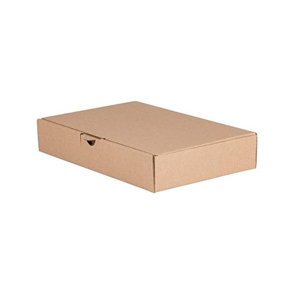 BB-Verpackungen 25 x Maxibriefkarton 240 x 160 x 45 mm (DIN A5, 1-wellig, bis ca. 15 kg belastbar) - Sets zwischen 25…