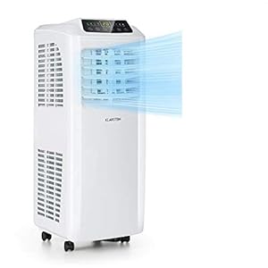 Klarstein Pure Blizzard Smart mobiele airconditioning, 3-in-1: airconditioning/ontvochtiger/ventilator, wifi: app-bediening, EEK A, inclusief raamafdichting, 24-uurs timer