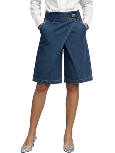 Baggy jorts Y2k en jean avec coupe ample et volume jambe large