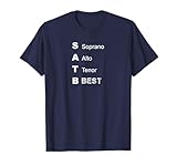 Choir - Soprano Alto Tenor Bass Mania Tee Shirts