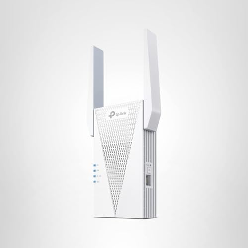 TP-Link AX3000 WiFi 6 Range Extender | PCMag Editor's Choice | Dual-Band Wireless Repeater w/Ethernet Port | Up to 2400 Sq. Ft., 64 Devices | Internet Signal Booster | APP Setup | EasyMesh (RE715X)