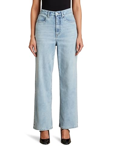 Image of Symbol Premium Women's Straight Fit Jeans | High Rise | Full Length | 5-Pocket (Available in Plus Sizes)