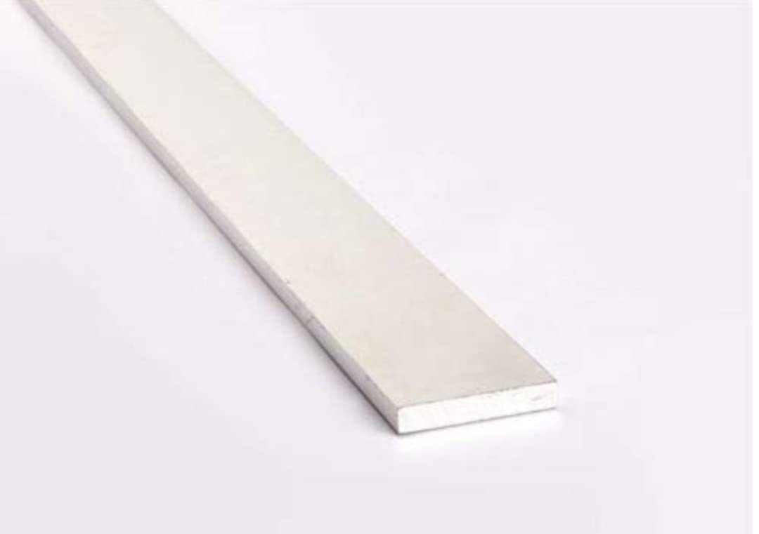 VAKOOBA Pure Aluminium Flat 20 mm x 3 mm Thickness 300 mm Length x 3 nos