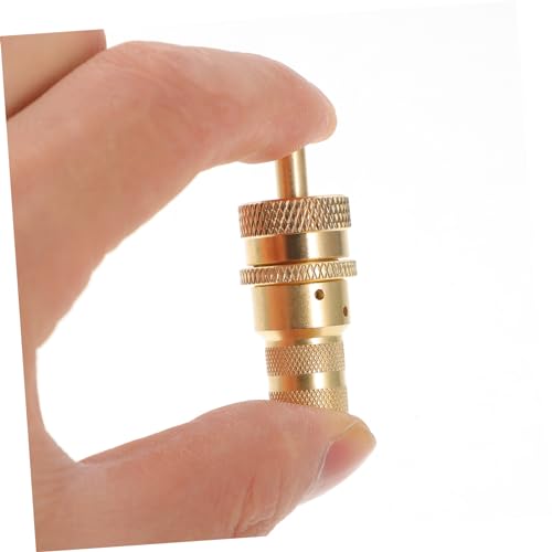 Tapas para válvula de neumáticos de metal dorado, duraderas, fáciles de instalar, previenen fugas de aire y mejoran la apariencia del neumático, compatibles con vehículos miniatura 7