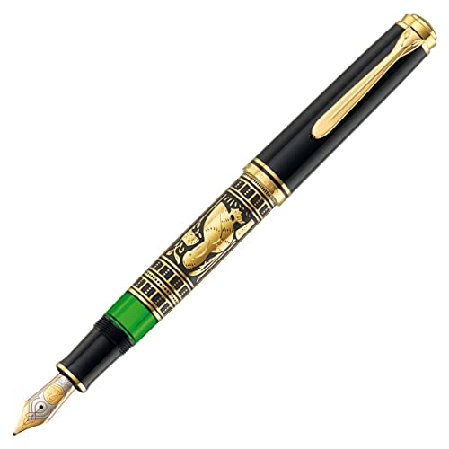 Pelikan M900 Pluma estilográfica TOLEDO 900 plumín M en estuche r...