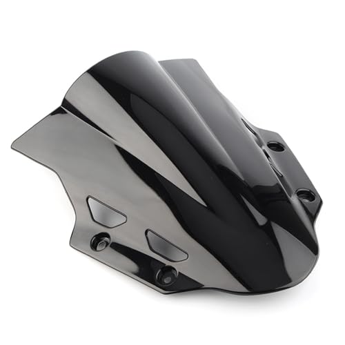 Pare-brise de moto réduisant la fatigue pour Suzuki GSXR 250 2017-2020 en ABS noir