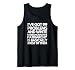 Pro-Choice Empowerment White Heteronormative Patriarchy Gift Tank Top