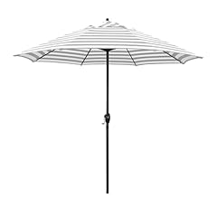 Gray/White Cabana Stripe