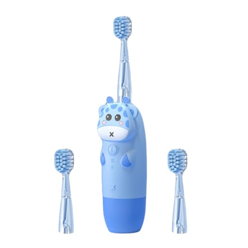 Brosse à dents électrique pour garçon et fille rituel du coucher amusant renne