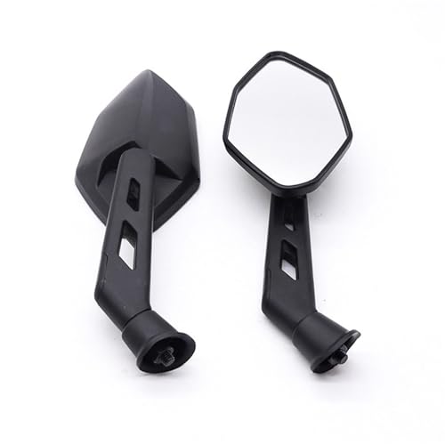 Espejo retrovisor de aluminio negro para Kawasaki Versys 300 y 650