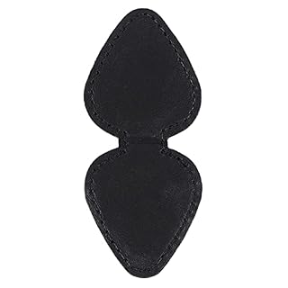 RPH-5 Étui de rangement magnétique en cuir pour médiators de guitare Noir - Les Beatles, Paul McCartney, John Lennon, RIngo Starr, George Harrison RPH-5 Étui de rangement magnétique en cuir pour médiators de guitare Noir – Image 4