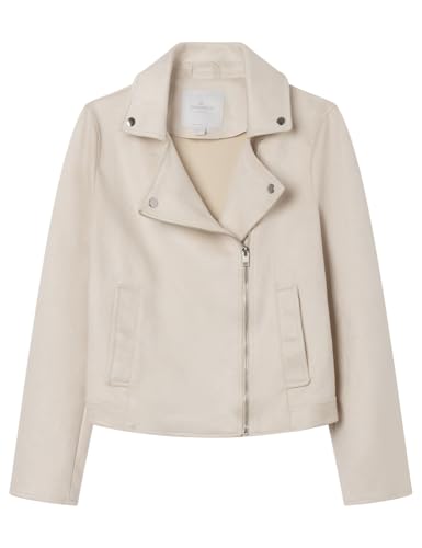 Veste femme Springfield 2.t.b.biker antelina blouson perfecto suédine tendance chic